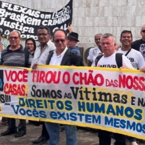 Movimento de vítimas da Braskem denuncia exoneração de defensores como tentativa de silenciamento