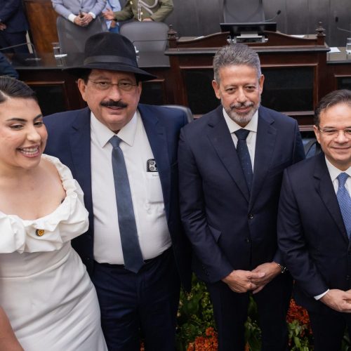 Gilberto Gonçalves prestigia entrega da Comenda Tavares Bastos ao deputado federal Arthur Lira