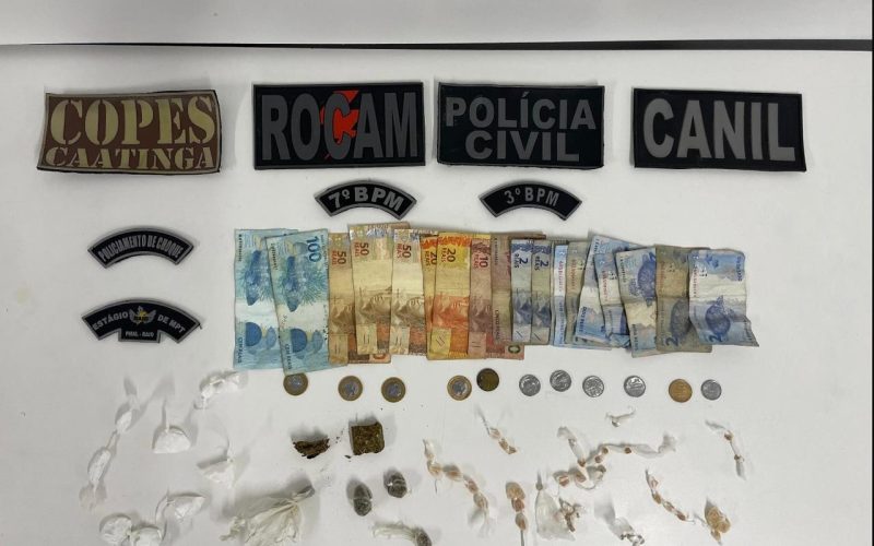 Operação policial cumpre 11 mandados e prende suspeito de tráfico em Santana de Ipanema