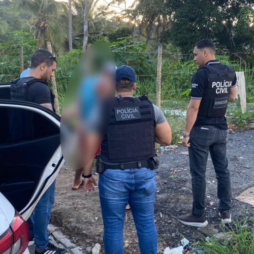 Homem condenado por homicídio é preso em Maceió