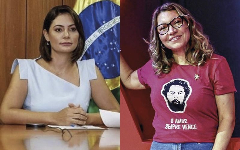 Janja responde Michelle Bolsonaro com indireta: “Não xingo marido de ninguém”