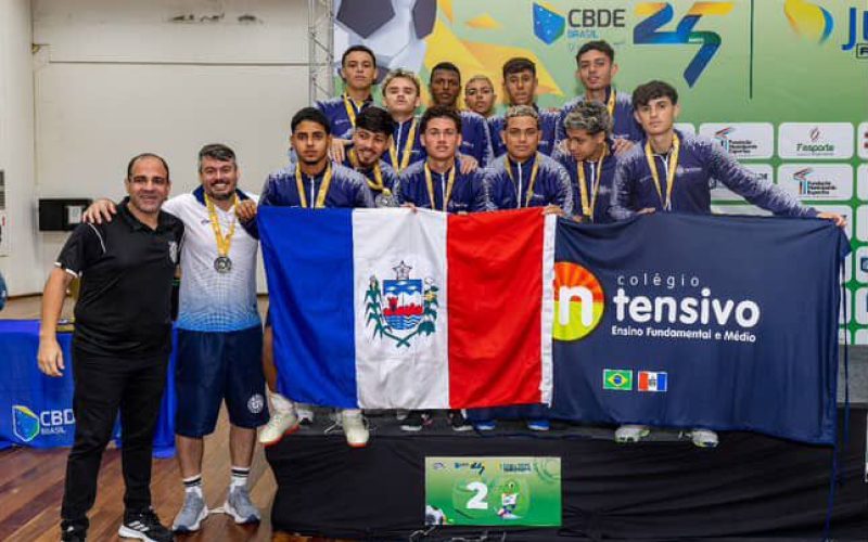Alagoas conquista vice-campeonato brasileiro escolar de futsal sub-18