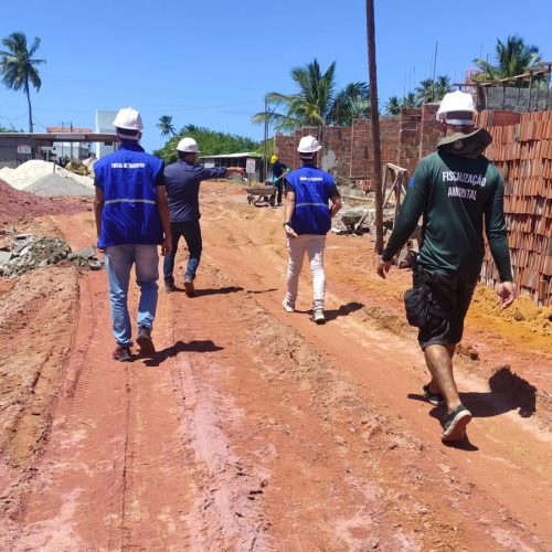 Prefeitura de Porto de Pedras intensifica fiscalização em obras no entorno do Rio Tatuamunha