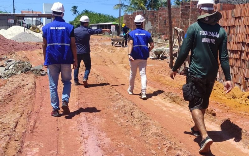 Prefeitura de Porto de Pedras intensifica fiscalização em obras no entorno do Rio Tatuamunha