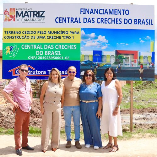 Matriz de Camaragibe lança pedra fundamental de nova creche no Distrito Industrial