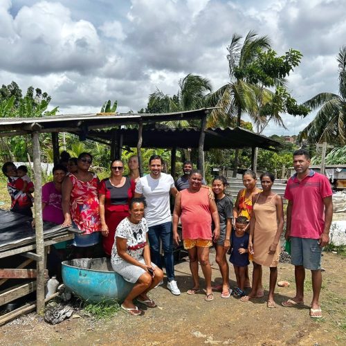 Cauê Castro visita marisqueiras e garante melhorias