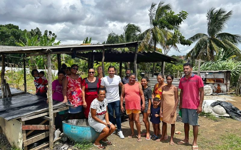 Cauê Castro visita marisqueiras e garante melhorias