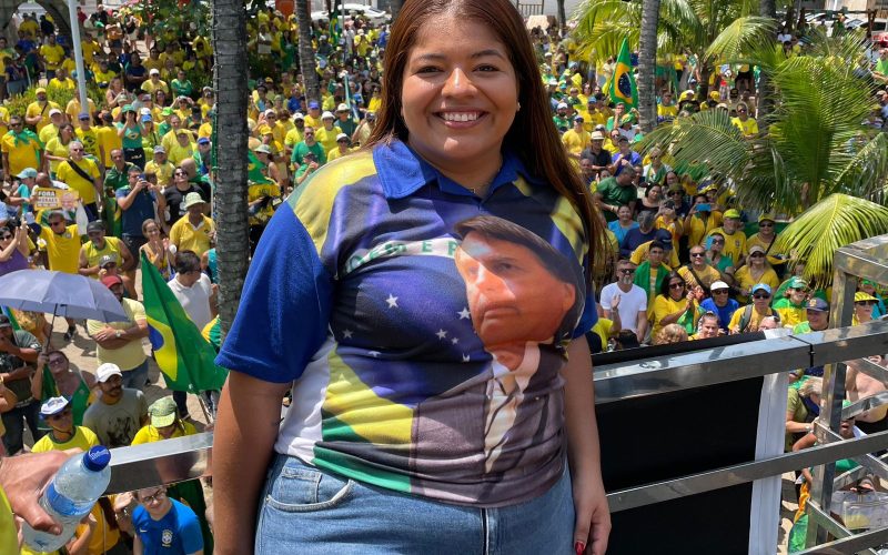 “Maceió prova que é a capital da Direita do Brasil”, afirma Carol Dias durante ato pró-anistia