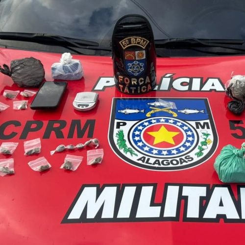 Polícia prende nove pessoas acusadas de envolvimento com tráfico em Maceió