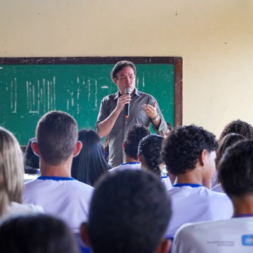 Jorge Galvão participa de sessão itinerante da Câmara de Vereadores com estudantes da rede estadual