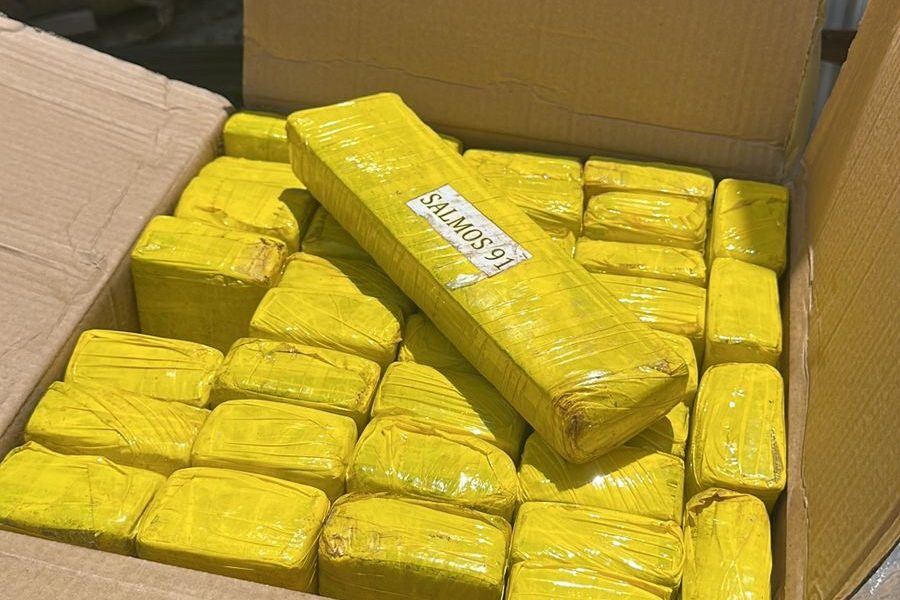 PM apreende 500 Kg de maconha com inscrição “Salmos 91” em São Sebastião
