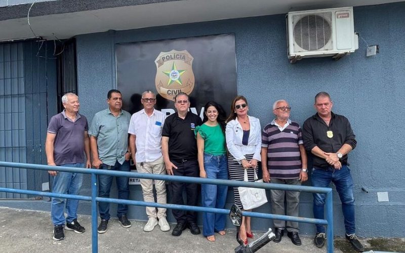 Promotora realiza inspeção na Delegacia de Roubos e Furtos de Veículos em Maceió
