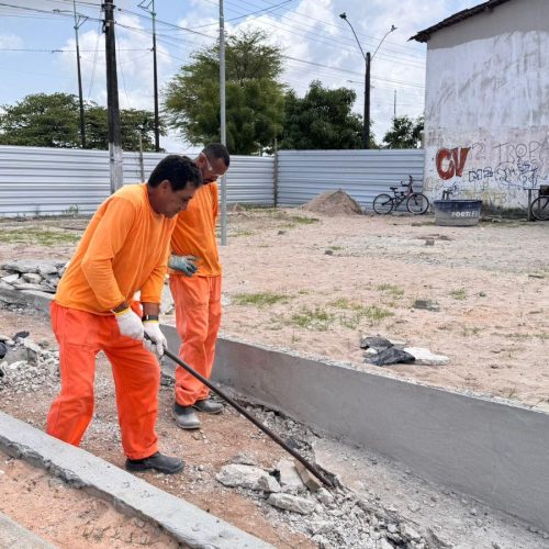 Moradores do Vergel são beneficiados com obras do Brota na Grota