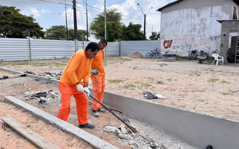Moradores do Vergel são beneficiados com obras do Brota na Grota