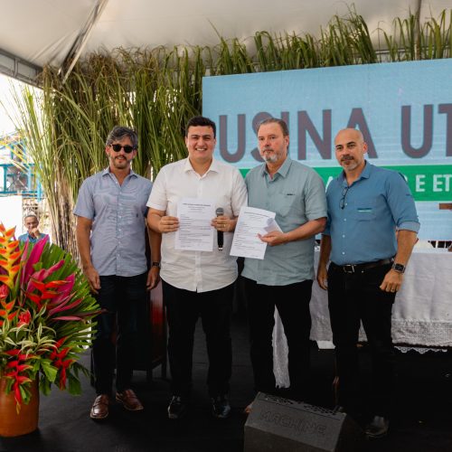 Prefeito Carlos assina comodato com a Usina Utinga e reforça laços entre gestão e setor produtivo de Rio Largo