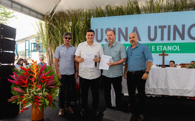 Prefeito Carlos assina comodato com a Usina Utinga e reforça laços entre gestão e setor produtivo de Rio Largo