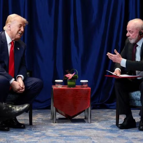 Reunião de Lula e Trump chega ao fim com resultado positivo para negociações bilaterais