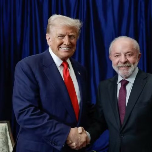 Trump teria afirmado que admira carreira política de Lula e virá em breve ao Brasil