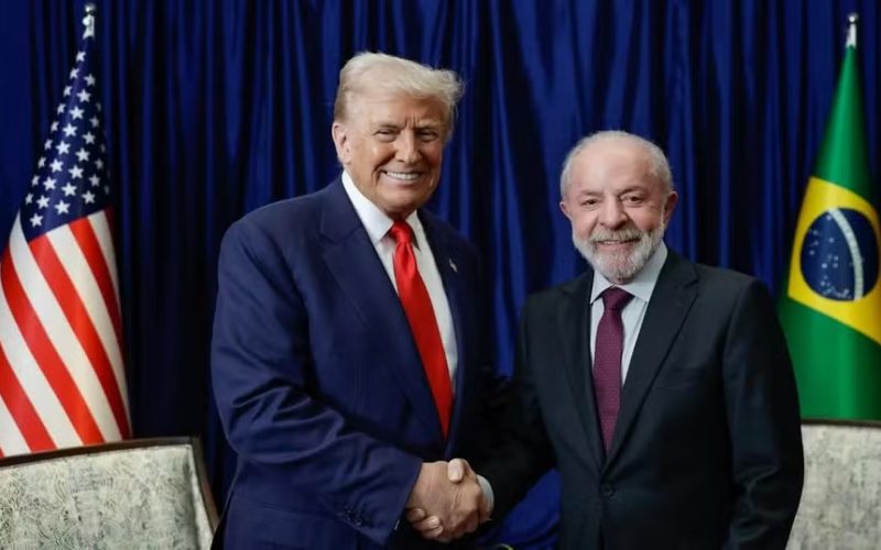 Trump teria afirmado que admira carreira política de Lula e virá em breve ao Brasil