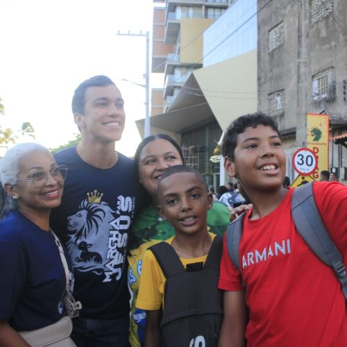 Deputado Leonam participa da 25ª Marcha para Jesus em Maceió