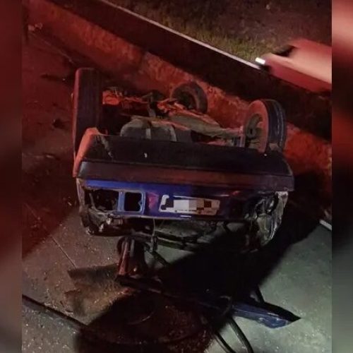 Quatro pessoas ficam feridas após capotamento em Messias