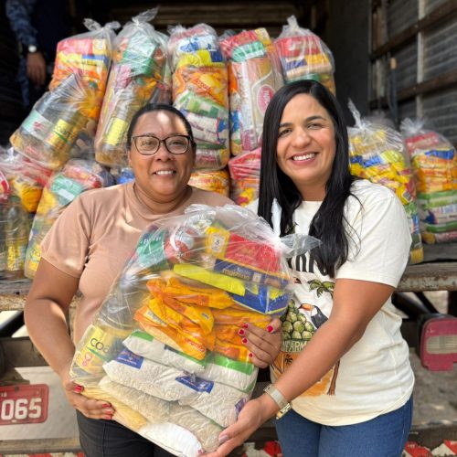Prefeita Márcia reforça ações de assistência na zona rural com entrega de cestas básicas