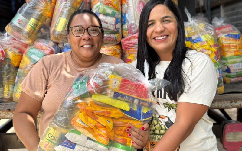 Prefeita Márcia reforça ações de assistência na zona rural com entrega de cestas básicas