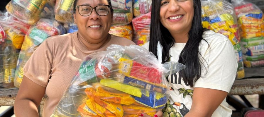 Prefeita Márcia reforça ações de assistência na zona rural com entrega de cestas básicas