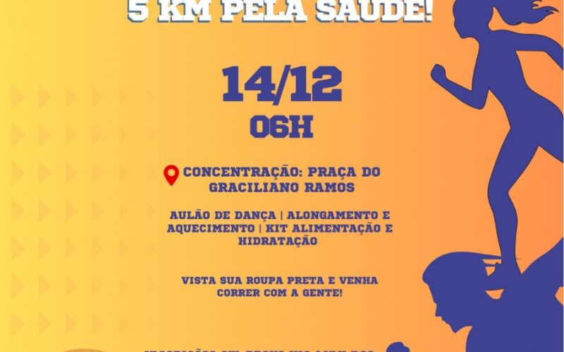 Instituto Desenvolv e 12º Batalhão realizam grande Corridão de 5KM no dia 14 de dezembro