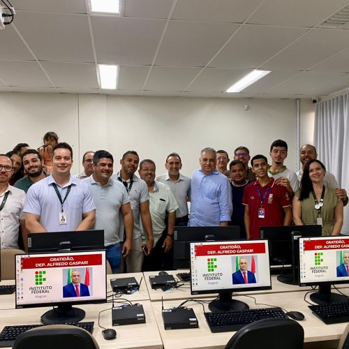 Alfredo Gaspar destina R$ 1,7 milhão ao IFAL e campus de Palmeira dos Índios recebe R$ 800 mil em equipamentos e melhorias estruturais