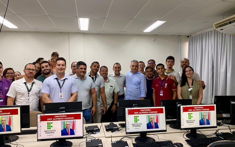 Alfredo Gaspar destina R$ 1,7 milhão ao IFAL e campus de Palmeira dos Índios recebe R$ 800 mil em equipamentos e melhorias estruturais