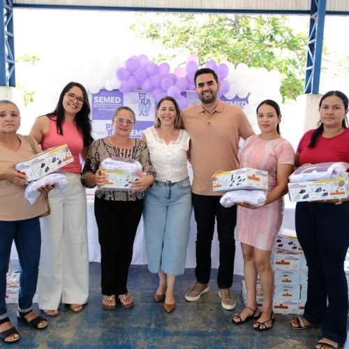 Gestão Tiago Freitas fortalece Educação de Piranhas com entregas de novos uniformes, Salas Google de Robótica e nova van escolar