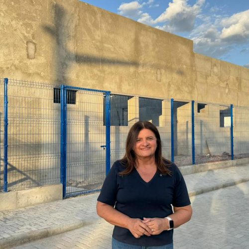 Ziane Costa celebra avanço na construção da sede da Guarda Municipal e da SMTT