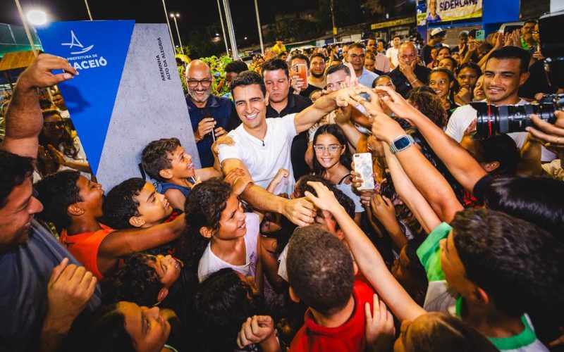 JHC tem 64% de intenções de votos para o Governo e chega a 80,5% de aprovação em Maceió, aponta pesquisa