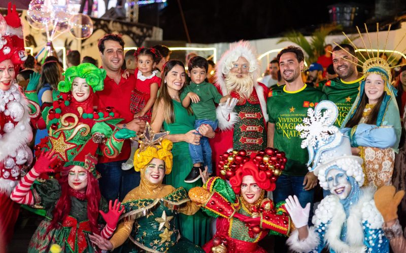 Vivendo a Magia do Natal: prefeitura de Santana do Mundaú realiza grande programação