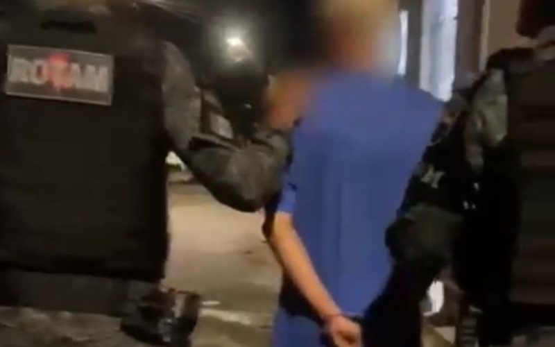 Jovem que espalhou áudios com ameaça de arrastão em show é preso pela ROTAM