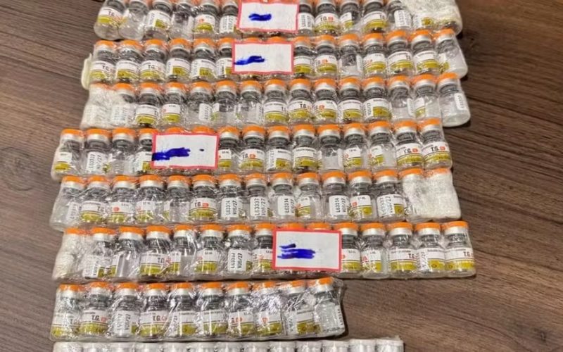 Receita Federal apreende quase 300 ampolas de “Mounjaro”