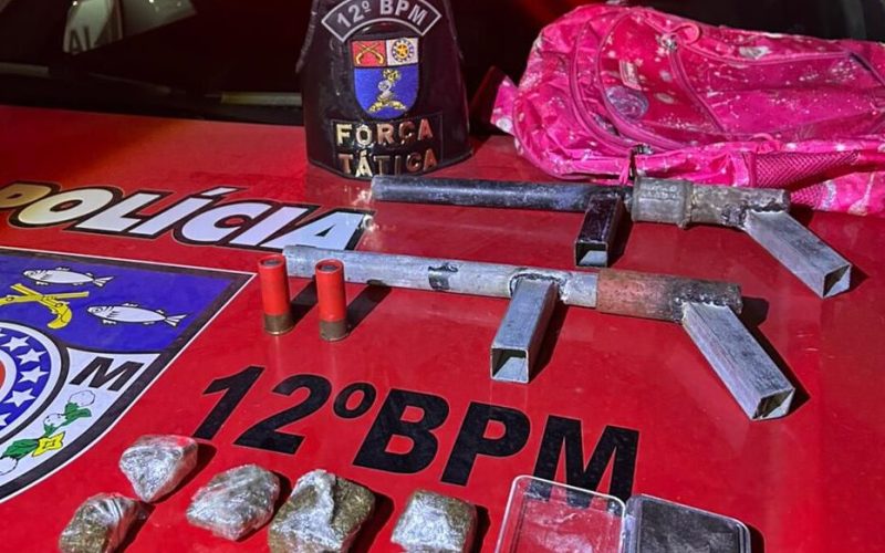 Operação da PM prende “Sagaz” tentando transportar drogas e armas
