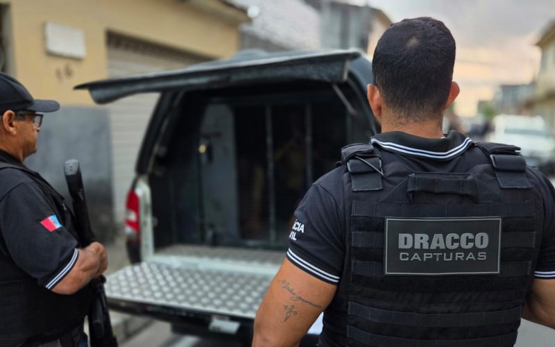 Operação da Polícia Civil prende investigados por tráfico, roubo e homicídio em AL