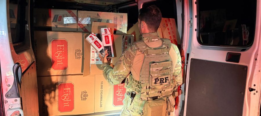 Meio milhão em cigarros ilegais são apreendidos em Rio Largo