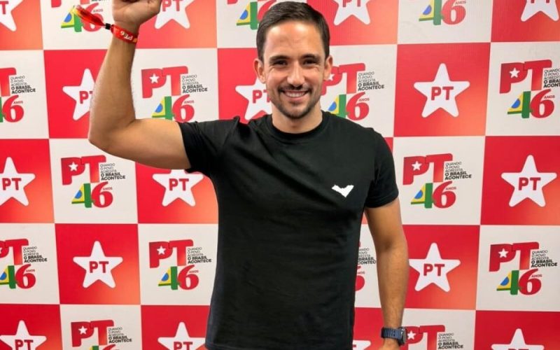 São 46 anos de luta pelo povo”, afirma Cauê Castro em aniversário do PT