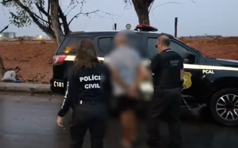 Foragido por homicídio é preso em Alagoas após operação da DHPP