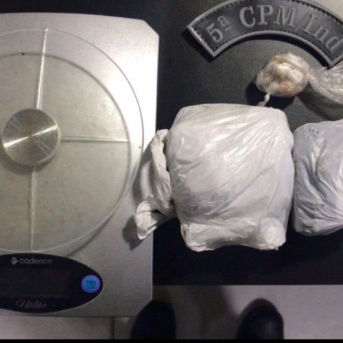 Homem é preso por tráfico de drogas no bairro da Santa Lúcia