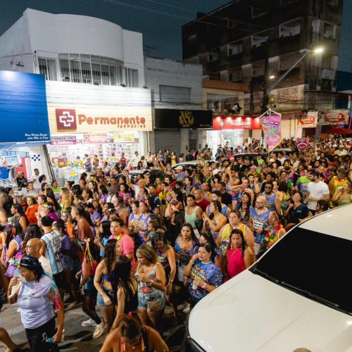 Centro de Rio Largo é tomado pela alegria na 1ª edição do Bloco das Secretarias