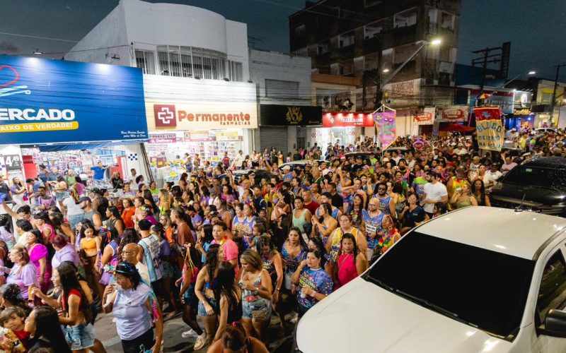 Centro de Rio Largo é tomado pela alegria na 1ª edição do Bloco das Secretarias