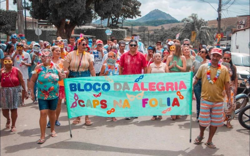 Saúde leva alegria, inclusão e prevenção para o Carnaval em Joaquim Gomes