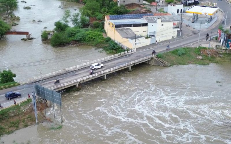 Volume de chuva em Delmiro Gouveia atinge um terço do esperado para o ano em apenas um dia
