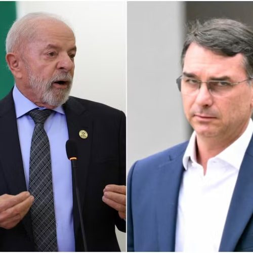 Pesquisa revela que Lula tem 46% e Flávio Bolsonaro 43% em cenário de 2º turno em 2026