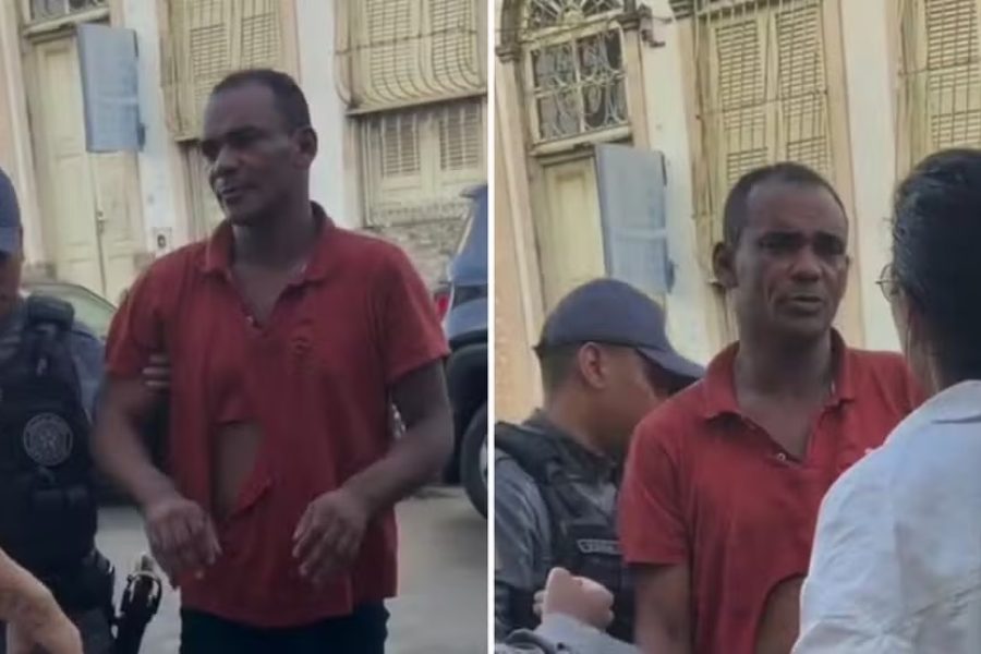 Mãe enfrenta agressor após filha ser atacada dentro de ônibus