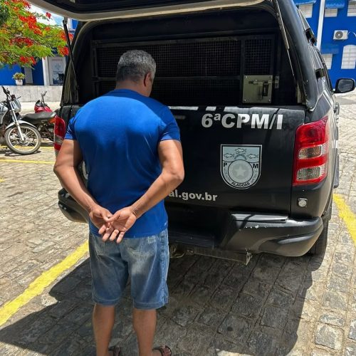 Foragido da Justiça por estupro de vulnerável é localizado e preso em Major Izidoro